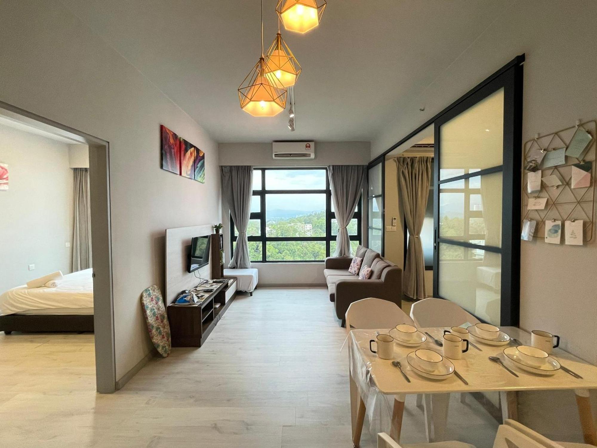Vv Homestay Jesselton Quay Surla Sabah Mall Kk 亚庇贵赴行馆 Kota Kinabalu Exterior photo